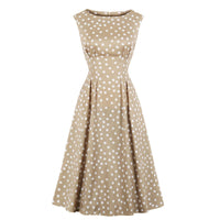 Tenue Robe A Pois Courte Genou Année 20