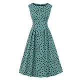 Tenue Robe A Pois Courte Genou Année 20