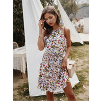 robe-hippie-blanche-fleurie